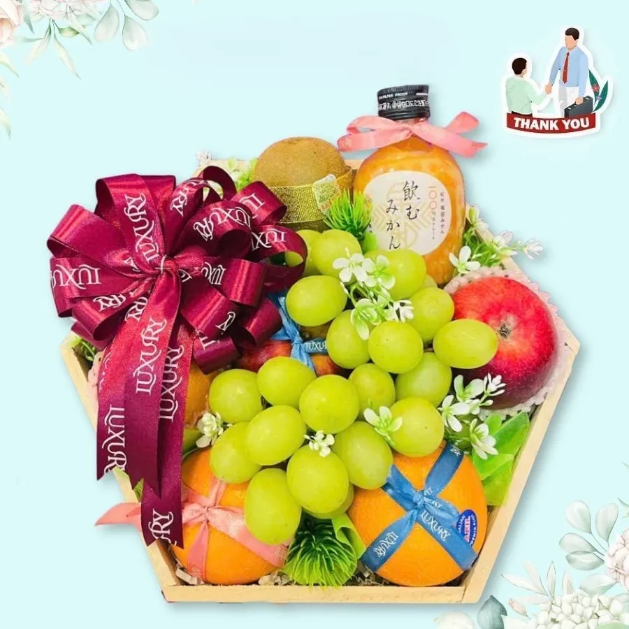 Hộp Trái Cây Mix Nước Ép